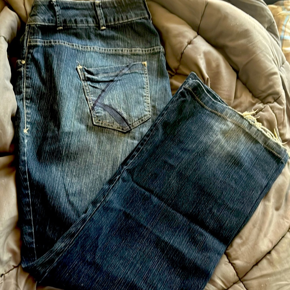 Lane Bryant lightly flared jeans